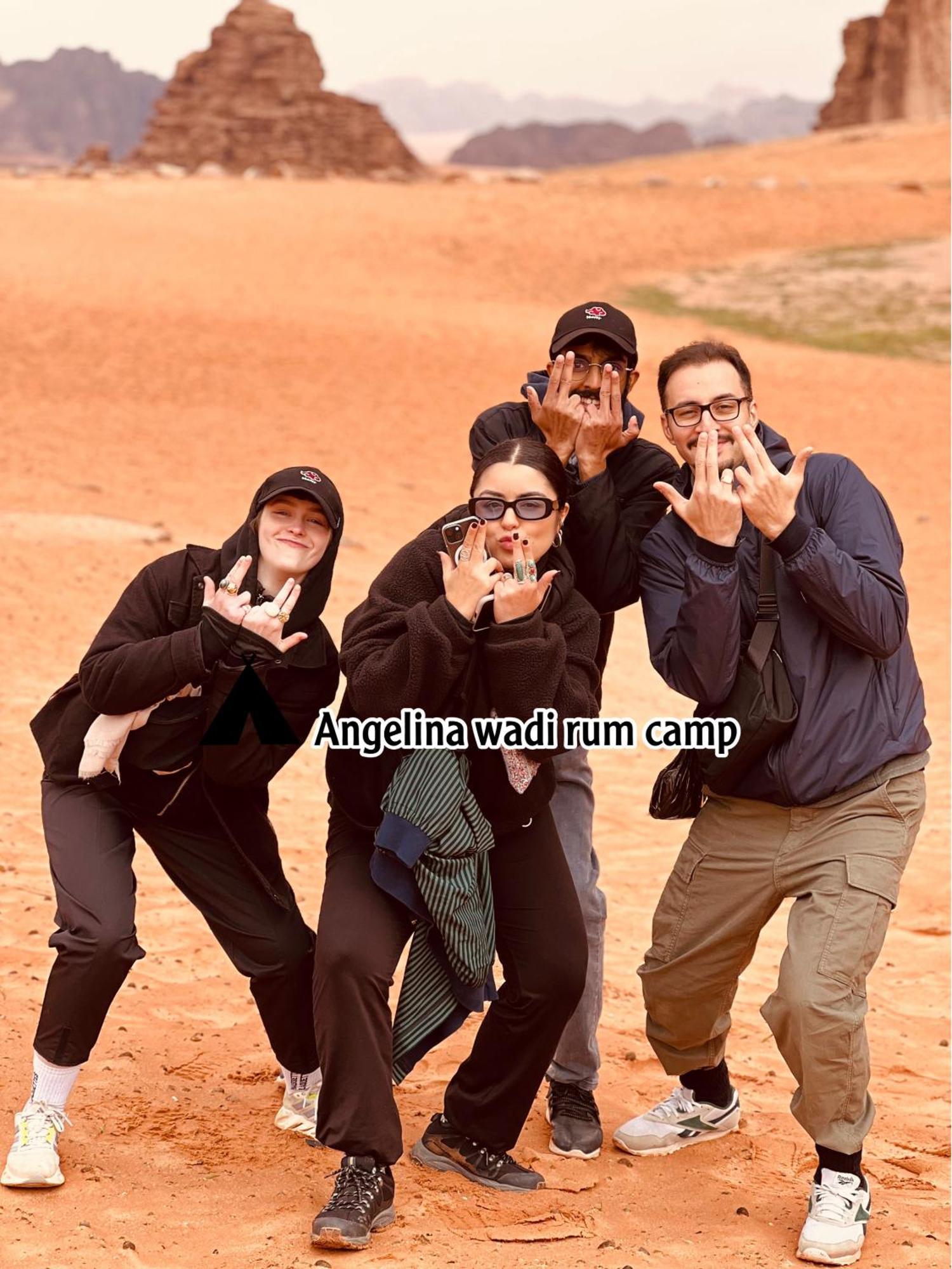Angelina Wadi Rum Camp מראה חיצוני תמונה