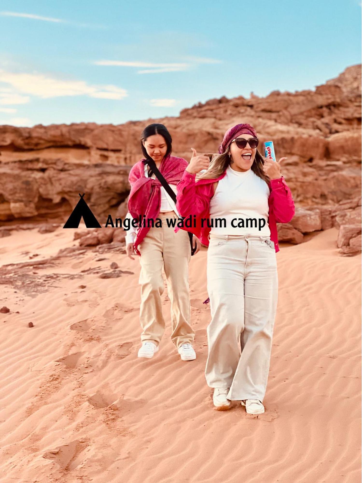 Angelina Wadi Rum Camp מראה חיצוני תמונה